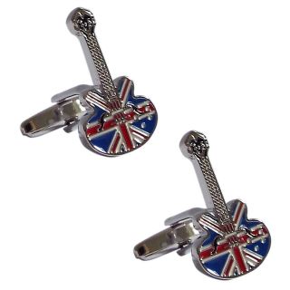 British Electric Guitar Cufflinks
