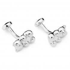 Silver Gummy Bear Cufflinks