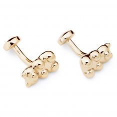 Gold Gummy Bear Cufflinks