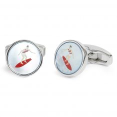 Ocean Surfer Dude Cufflinks