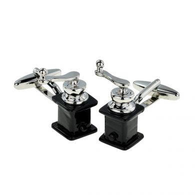 Coffee Grinder Cufflinks