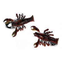 Lobster Cufflinks by Jan Leslie